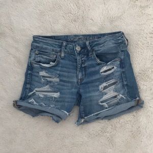 american eagle jean shorts